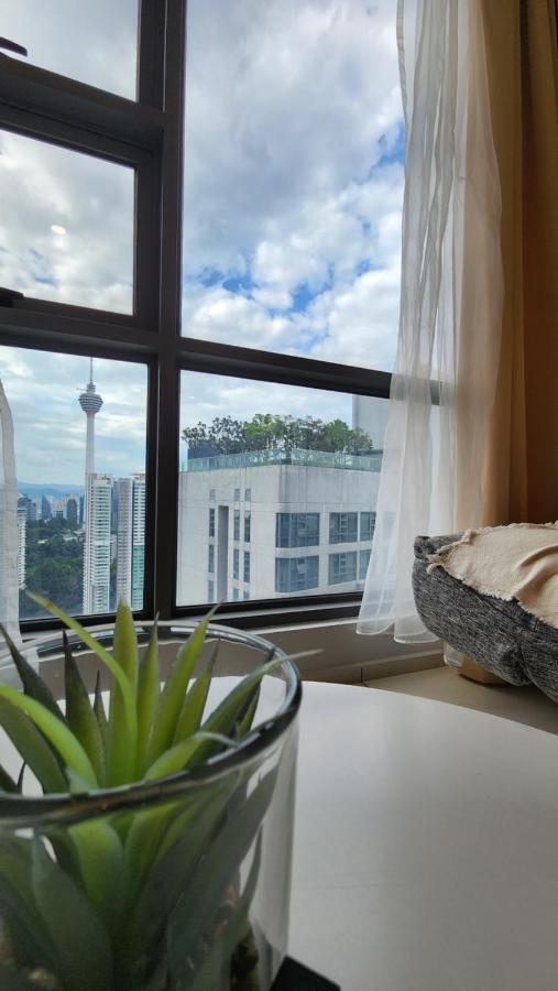 Skyline View In Bukit Bintang The Robertson 42F Lägenhet Kuala Lumpur Exteriör bild