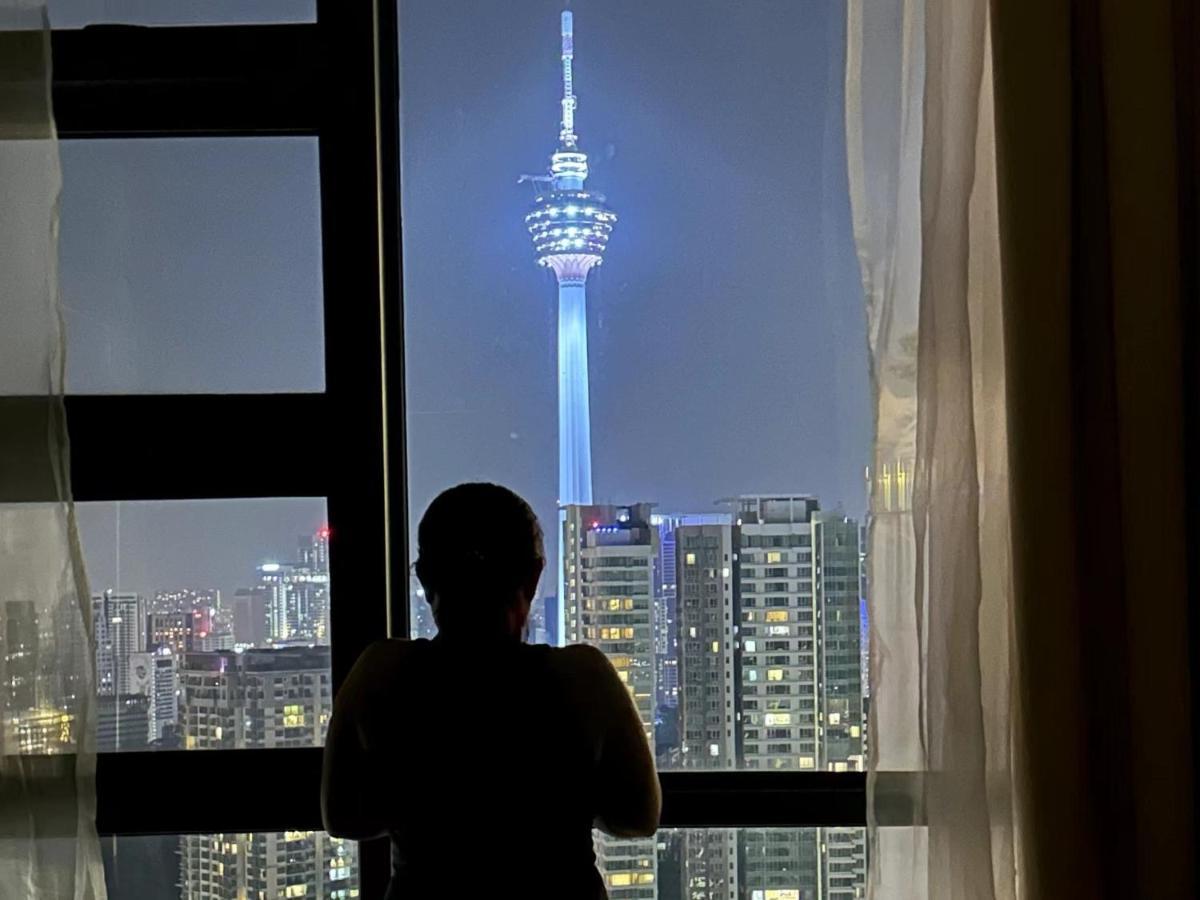 Skyline View In Bukit Bintang The Robertson 42F Lägenhet Kuala Lumpur Exteriör bild
