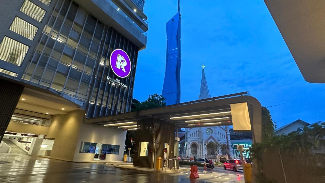 Skyline View In Bukit Bintang The Robertson 42F Lägenhet Kuala Lumpur Exteriör bild
